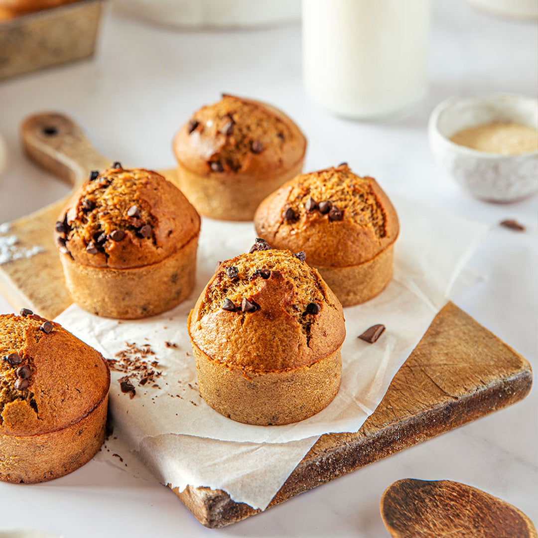 De gourmands muffins riches en fibres